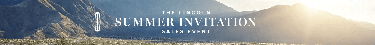 Lincoln Summer Invitation Sales Event